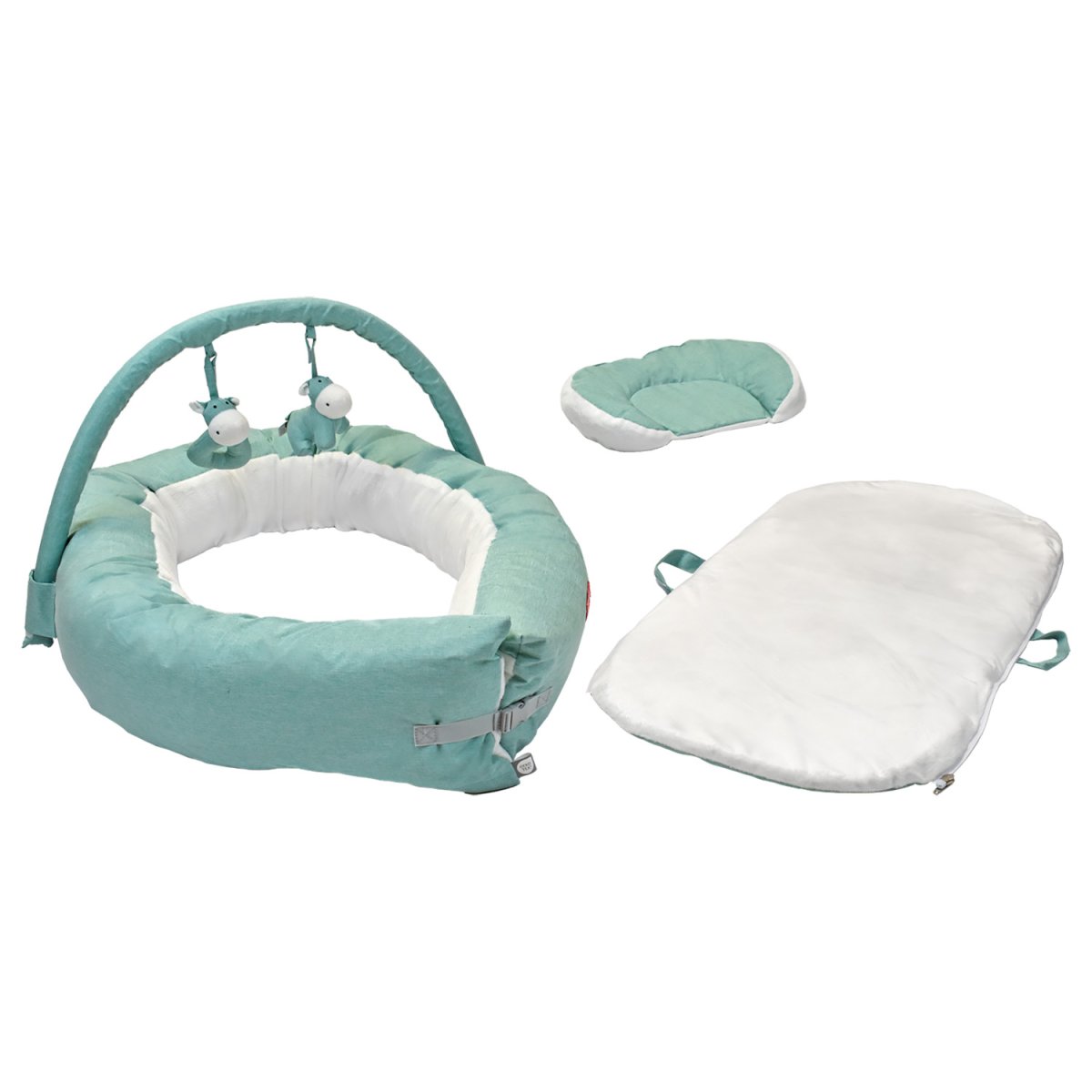Cuna Nido Para Bebe 7 en 1 Onna Verde - Imagen 5