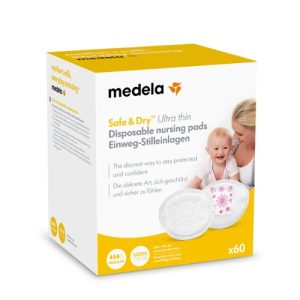 DISCOS ABSORBENTES DESECHABLES SAFE&DRY 101037042 MEDELA