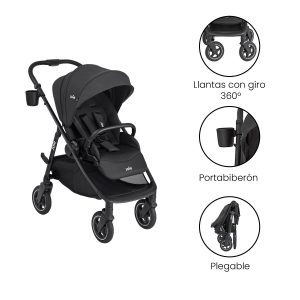 Coche compacto bebé con giro 360 Versadrift Joie